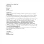 Professional Finance Cover Letter gratis en premium templates