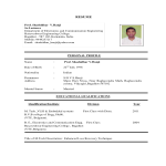template topic preview image Engineering Lecturer Job Resume