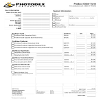 Printable Product Order Form gratis en premium templates