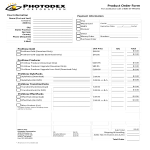 template topic preview image Printable Product Order Form