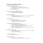 template topic preview image Annual Review Meeting Agenda