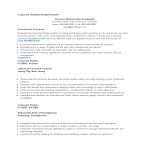 Resume of a Corporate Banking Analyst gratis en premium templates