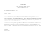 Hospital Cover Letter gratis en premium templates