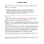 template topic preview image Student Loan Policy
