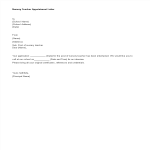 template topic preview image Nursery Teacher Appointment Letter
