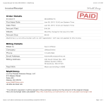 Order Invoice gratis en premium templates