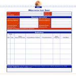 template topic preview image Pharmacy Information Medication Log
