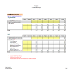template topic preview image Cost Benefit Analysis Template worksheet