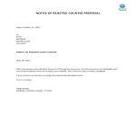 template topic preview image Notice of Counter Proposal