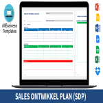 Verkoop Ontwikkel Plan gratis en premium templates