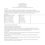 template topic preview image Certified Resume