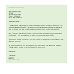 Complaint Response Letter gratis en premium templates