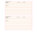 Printable Recipe Card 4 X 6 gratis en premium templates