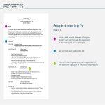 template topic preview image Teaching Curriculum Vitae Layout