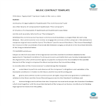 image Music Producer Agreement
