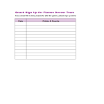template topic preview image Drinks Snacks Sign-up Sheet sample