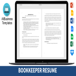 Bookkeeper Resume gratis en premium templates