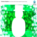 Christmas Snowman Color Page gratis en premium templates