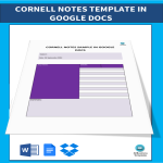 template preview imageCornell Notes template in Google Docs