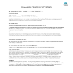 image Financial Power of Attorney