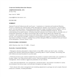 template topic preview image Corporate Banking Associate Resume