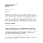 Corporate Banking Associate Resume gratis en premium templates