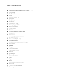 template topic preview image Basic Packing Checklist