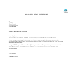 Formal Apology Letter To Client gratis en premium templates