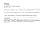 Job Application Letter For Admin Executive gratis en premium templates