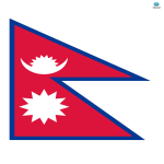 Nepal Flag gratis en premium templates