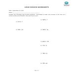template topic preview image Long Division Worksheets
