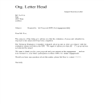 template topic preview image Rejection Letter on Bid