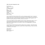 Office Relocation Resignation Letter gratis en premium templates