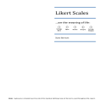 Standard Likert Scale Survey gratis en premium templates