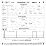 Fax Form Template gratis en premium templates