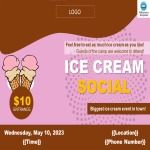 template topic preview image Ice Cream Flyer