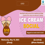 Ice Cream Flyer gratis en premium templates