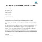 template topic preview image Interview Offer Decline Letter