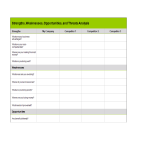 competitive analysis template sheet in excel gratis en premium templates