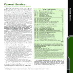 Funeral Service Program gratis en premium templates