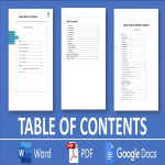 Article topic thumb image for Table of Contents Templates