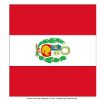 Peru Flag gratis en premium templates