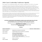 Leadership Conference Agenda gratis en premium templates