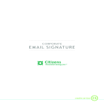 Company Email Signature gratis en premium templates