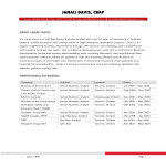 Business Analyst CV example gratis en premium templates