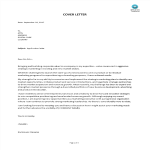 template preview imageMarketing Cover Letter