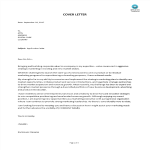 Marketing Cover Letter gratis en premium templates