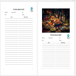 template topic preview image Potluck Sign Up Sheet