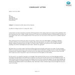 Sample Complaint Letter About Poor Service gratis en premium templates