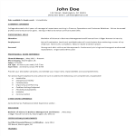 Business Management Resume gratis en premium templates